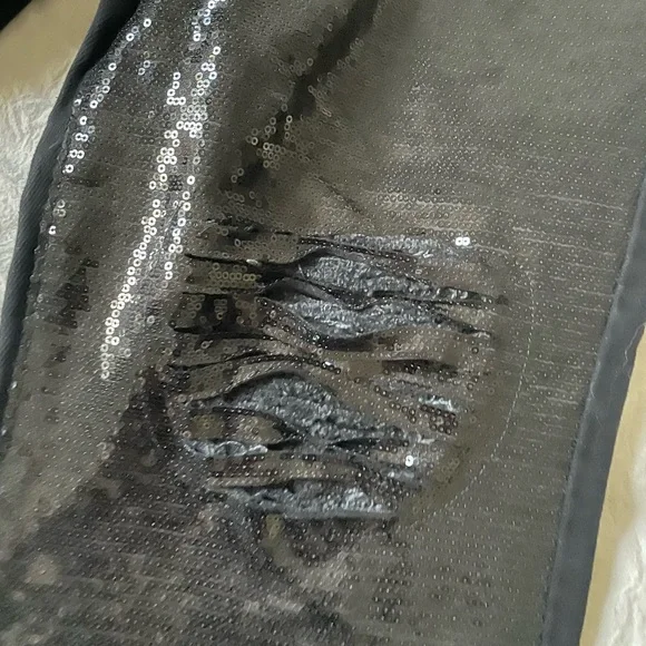 Express Black High-Rise Straight Ankle Pants - Picture 4 of 8